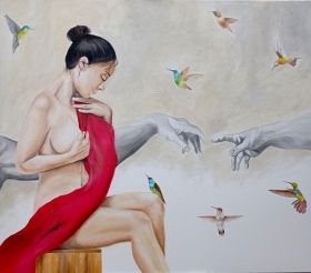 Ewa, oil on canvas, 2022